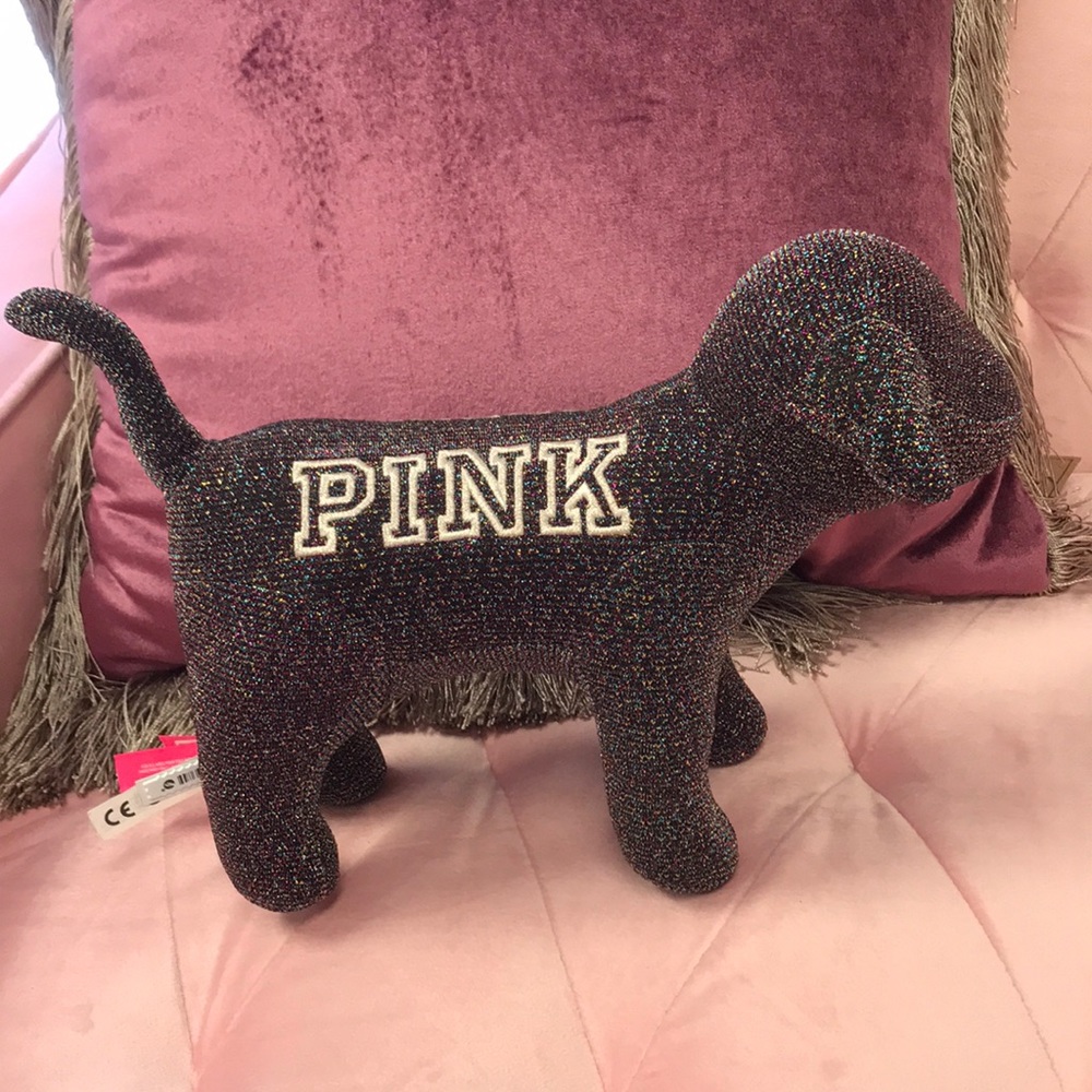 Victoria Secrets Pink glitter dog